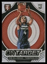 2024-25 Panini Totally Certified On Target Rob Dillingham #1 card