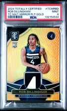 2024-25 Panini Totally Certified Totally Certified Materials Rob Dillingham #TCM-RBD card