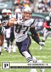 2018 Panini Base Set Rob Gronkowski #190 card