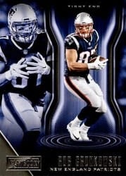 2018 Panini Playbook Base Set Rob Gronkowski #3 card