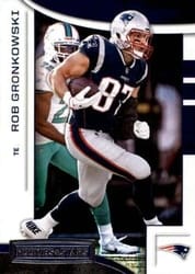 2018 Panini Rookies & Stars Base Set Rob Gronkowski #20 card