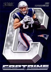2018 Score Captains Rob Gronkowski #19 card