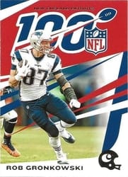 2019 Panini Chronicles Base Set Rob Gronkowski #62 card