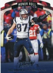 2019 Panini Prestige Honor Roll Rob Gronkowski #HR-RG card