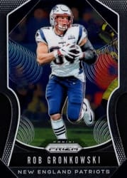 2019 Panini Prizm Base Set Rob Gronkowski #22 card