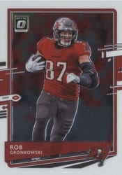 2020 Donruss Optic Base Set Rob Gronkowski #93 card