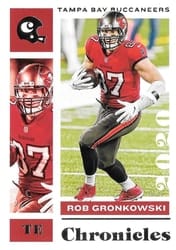 2020 Panini Chronicles Base Set Rob Gronkowski #93 card