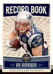2020 Panini Legacy Record Book Rob Gronkowski #RB-RG card