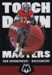 2020 Panini Mosaic Touchdown Masters Rob Gronkowski #TM9 card