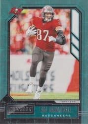 2020 Panini Playbook Base Set Rob Gronkowski #86 card