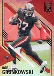 2021 Donruss Elite Base Set Rob Gronkowski #9 card
