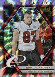 2021 Donruss Elite Series Rob Gronkowski #ES-RGR card