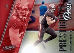 2021 Panini Prestige Prestigious Pros Rob Gronkowski #PP-RG card