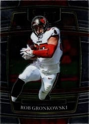 2021 Panini Select Base Set Rob Gronkowski #32 card