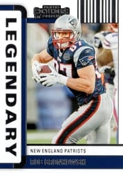 2022 Panini Contenders Legendary Contenders Rob Gronkowski #LGD-RGR card