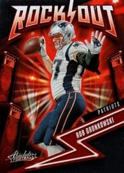 2023 Panini Absolute Rock Out Rob Gronkowski #6 card