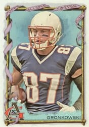 2023 Topps Composite Base Topps Allen & Ginter Set Rob Gronkowski #407 card