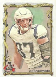 2023 Topps Composite Base Topps Allen & Ginter Set Rob Gronkowski #419 card