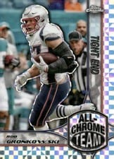 2024 Topps Chrome All-Chrome Team Rob Gronkowski #ACT-6 card