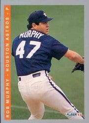 1993 Fleer Base Set Rob Murphy #439 card