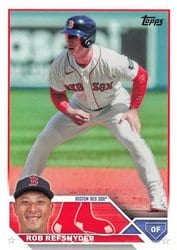2023 Topps Update Base Set Rob Refsnyder #US71 card