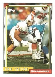 1992 Topps Base Set Rob Taylor #45 card