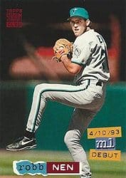 1994 Stadium Club Base Set Robb Nen #45 card