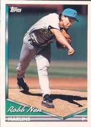 1994 Topps Base Set Robb Nen #284 card