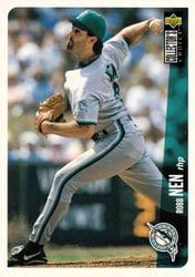 1996 Collector's Choice Base Set Robb Nen #151 card
