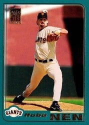 2001 Topps Base Set Robb Nen #260 card