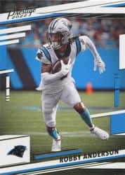 2022 Panini Prestige Base Set Robbie Anderson #43 card