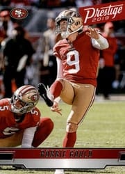 2019 Panini Prestige Base Set Robbie Gould #91 card