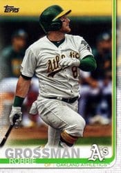 2019 Topps Update Base Set Robbie Grossman #US85 card
