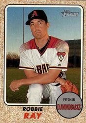 2017 Topps Heritage Base Set Robbie Ray #383 card