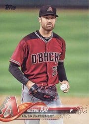 2018 Topps Base Set Robbie Ray #17 card