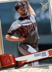 2019 Topps Big League Base Set Robbie Ray #191 card