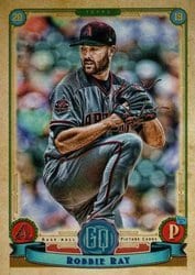 2019 Topps Gypsy Queen Base Set Robbie Ray #162 card