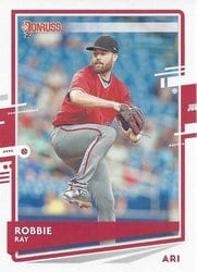 2020 Donruss Base Set Robbie Ray #86 card