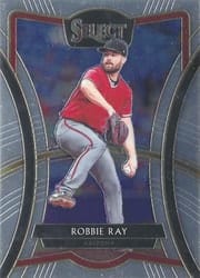 2020 Panini Select Base Set Robbie Ray #201 card