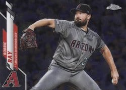 2020 Topps Chrome Base Set Robbie Ray #192 card
