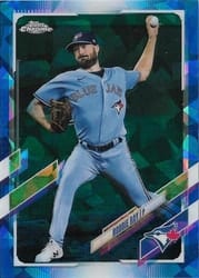 2021 Topps Chrome Sapphire Edition Base Set Robbie Ray #212 card