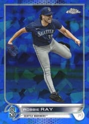 2022 Topps Chrome Sapphire Edition Base Set Robbie Ray #481 card