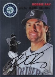 2023 Topps Chrome Platinum Anniversary Base Set Robbie Ray #352 card