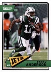 2018 Panini Classics Base Set Robby Anderson #69 card