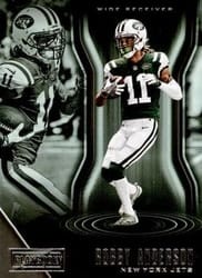 2018 Panini Playbook Base Set Robby Anderson #10 card
