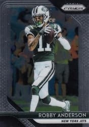 2018 Panini Prizm Base Set Robby Anderson #55 card