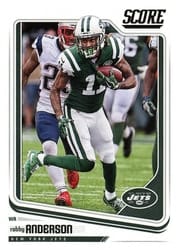 2018 Score Base Set Robby Anderson #242 card