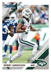 2019 Donruss Base Set Robby Anderson #187 card
