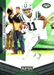 2019 Panini Playoff Base Set Robby Anderson #21 card