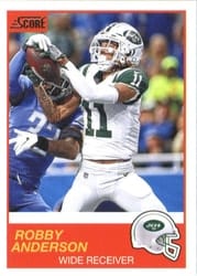 2019 Score Base Set Robby Anderson #156 card